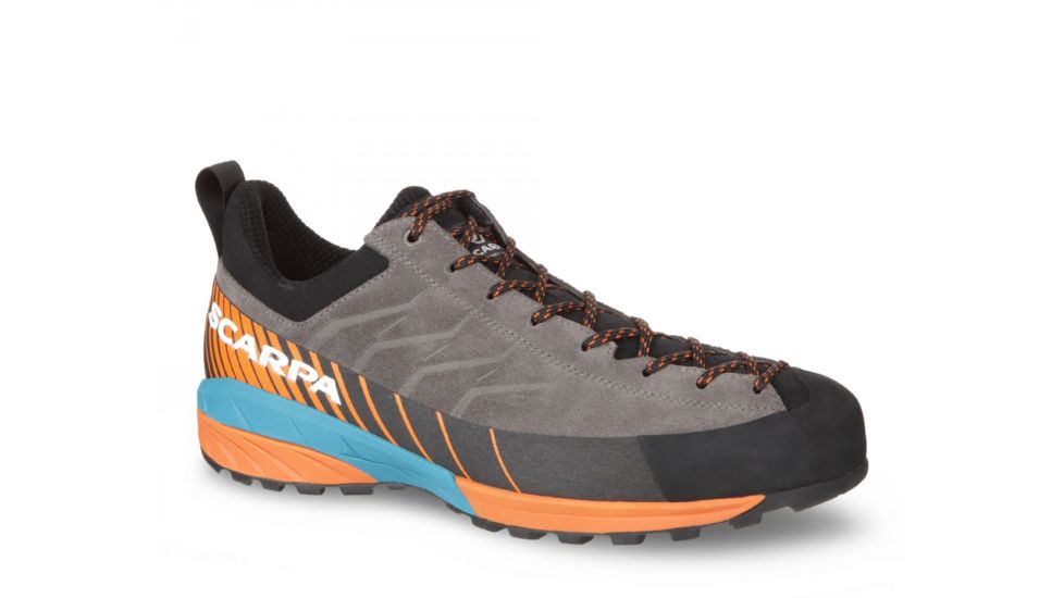 Scarpa Mescalito Approach Shoes - Mens, Titanium/Tonic, Medium, 48, 72100/350-TitTon-48