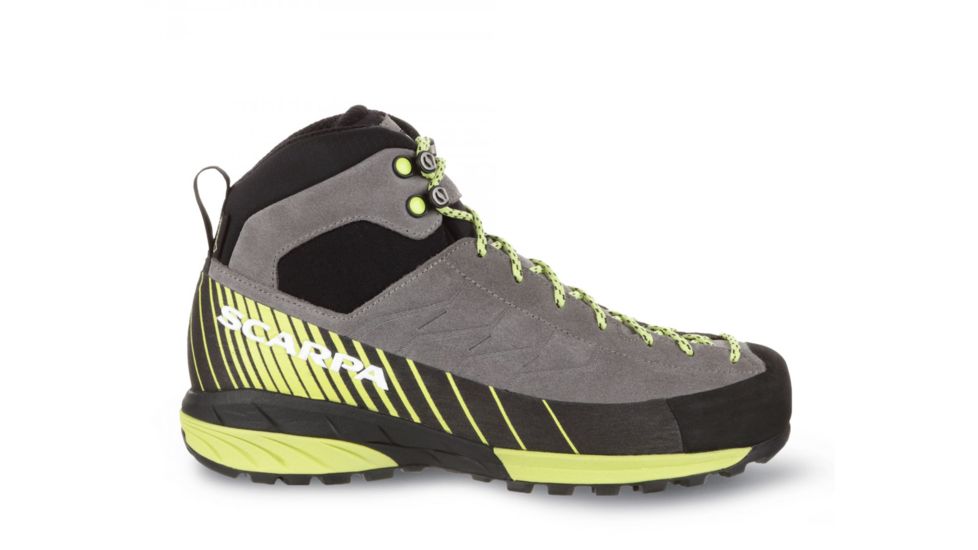 Scarpa Mescalito Mid GTX Approach Shoes - Womens, MidGrey/Light Green, Medium, 40.5, 72095/202-MgryLgrn-40.5