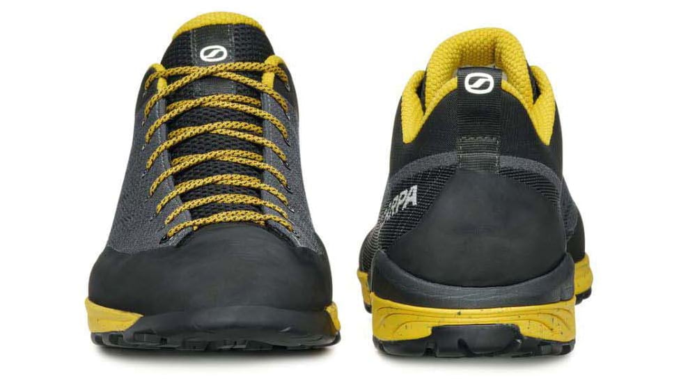 Scarpa Mescalito Planet Approach Shoes - Mens, Gray/Curry, 43.5, 72104/350-GryCury-43.5