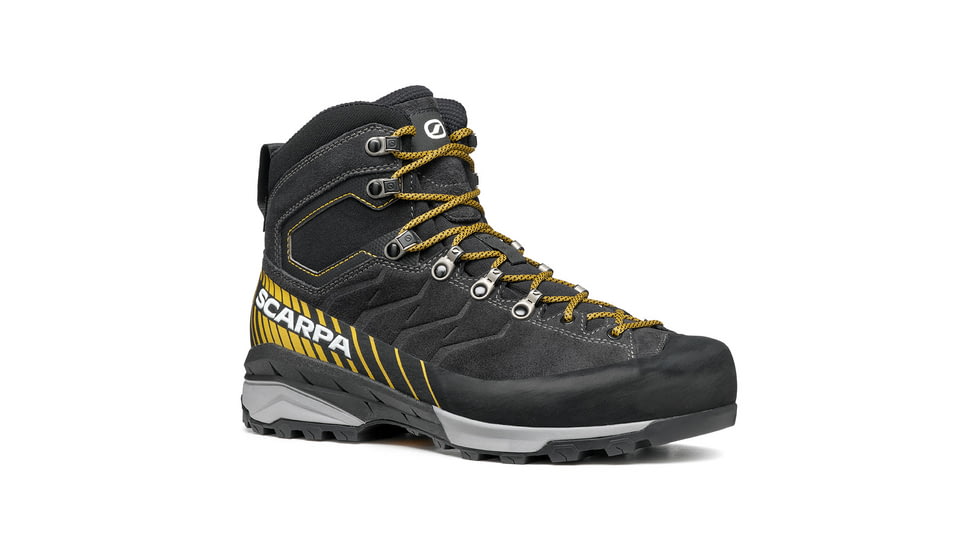 Scarpa Mescalito TRK GTX Approach Shoes - Mens, Dark Anthracite/Mustard, 46.5, 61053/200-DantMus-46.5