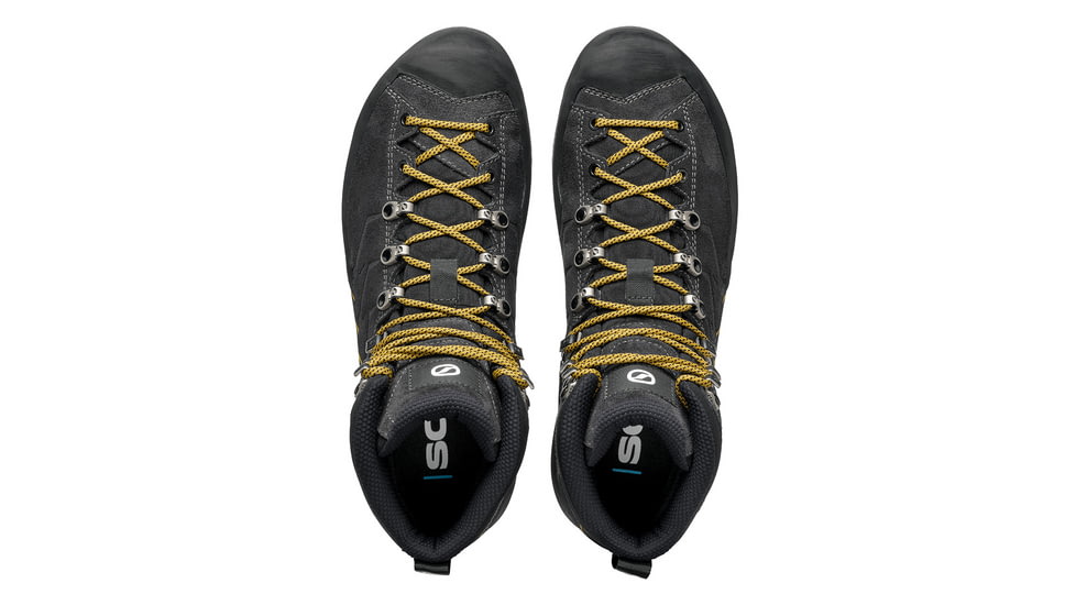 Scarpa Mescalito TRK GTX Approach Shoes - Mens, Dark Anthracite/Mustard, 46.5, 61053/200-DantMus-46.5