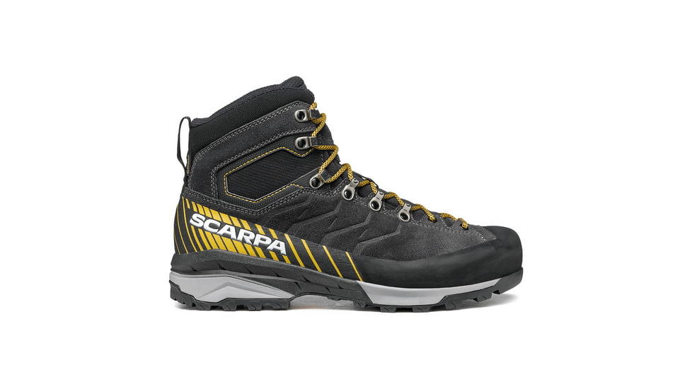 Scarpa Mescalito TRK GTX Approach Shoes - Mens, Dark Anthracite/Mustard, 46.5, 61053/200-DantMus-46.5