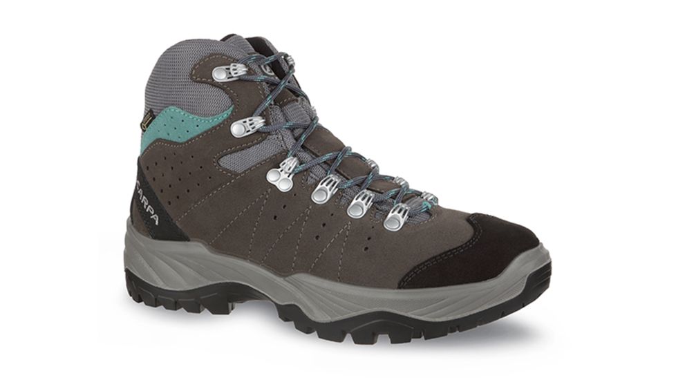 Scarpa Mistral GTX Boots - Womens, Smoke/Lagoon, 39, 30026/202-SmkLag-39