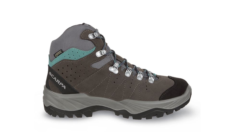 Scarpa Mistral GTX Boots - Womens, Smoke/Lagoon, 39, 30026/202-SmkLag-39