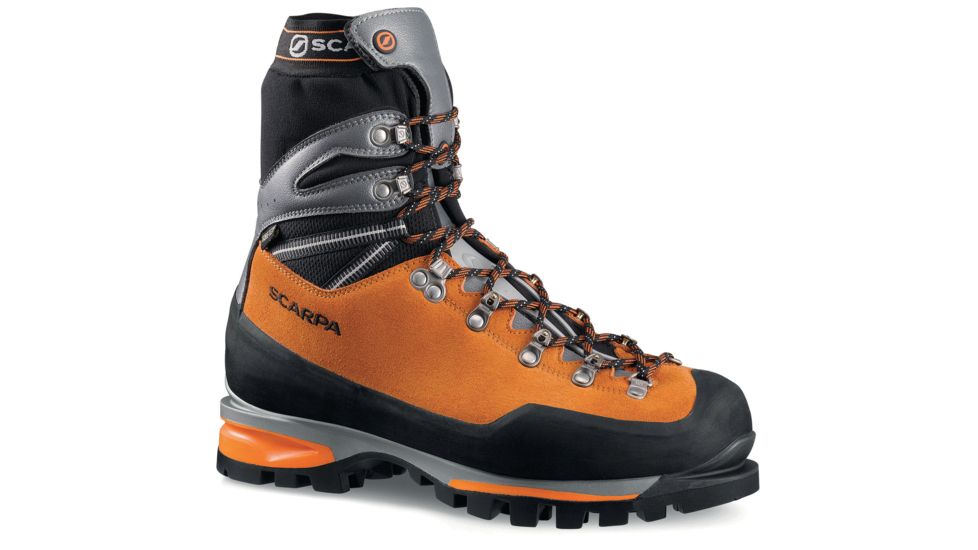 Scarpa Mont Blanc Pro GTX Mountaineering Boot - Men's, Orange, 46.5 EU 87508/201-Orng-46.5