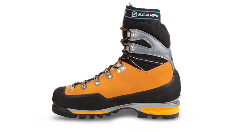 Scarpa Mont Blanc Pro GTX Mountaineering Boot - Mens, Orange, 46.5, 87508/201-Orng-46.5