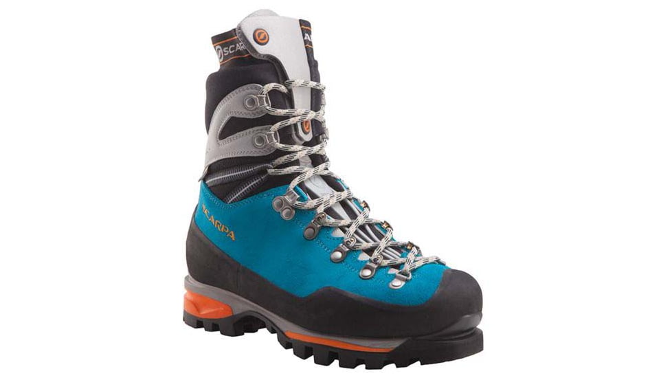Scarpa Mont Blanc Pro GTX Mountaineering Boot - Women's, Turquoise, 37, 87508/202-Turq-37