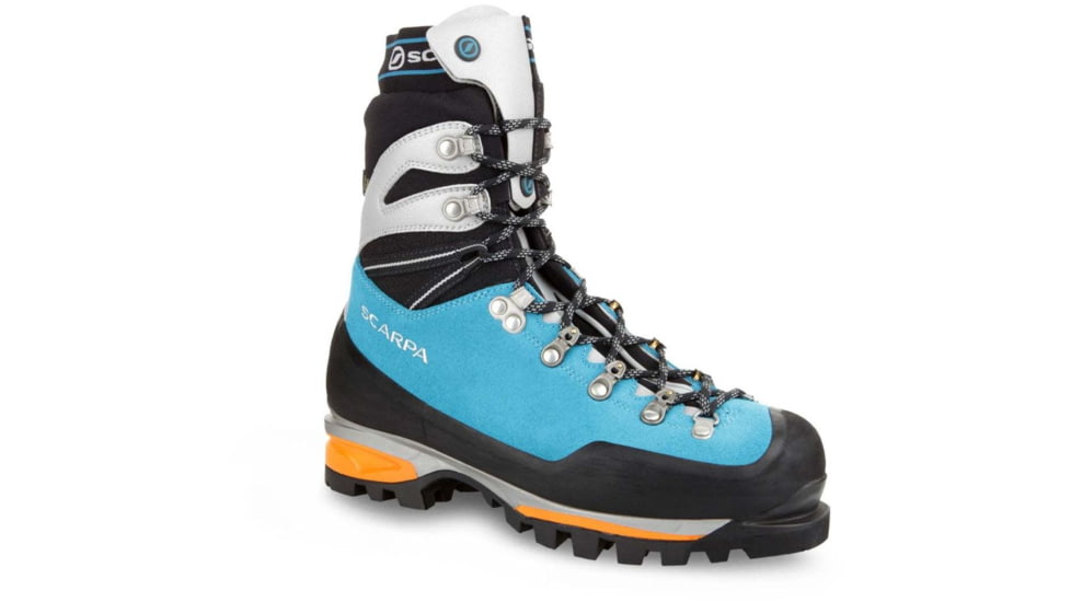 Scarpa Mont Blanc Pro GTX Mountaineering Boot - Women's, Turquoise, 37, 87508/202-Turq-37