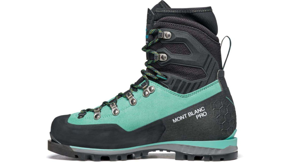 Scarpa Mont Blanc Pro GTX Mountaineering Boots - Womens, Green Blue, Medium, 37, 87520/202-Grnblu-37