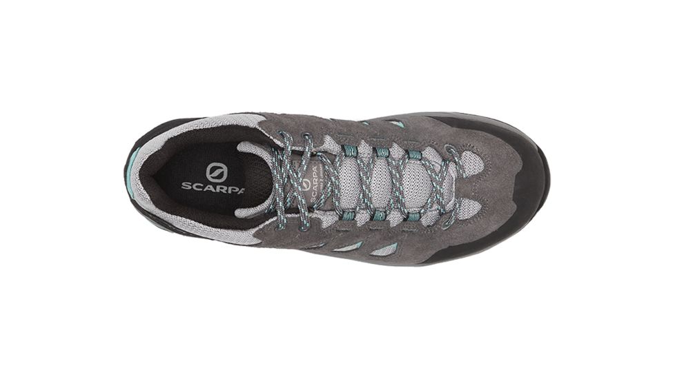 Scarpa Moraine GTX Hiking Shoes - Womens, Grey/Lagoon, Medium, 36, 63084/202-GryLag-36