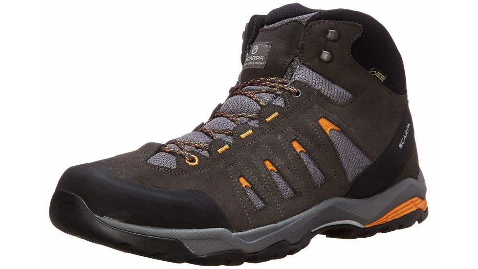 Scarpa Moraine Mid GTX Hiking Shoe - Mens, Smoke/Amber, 42.5, 63052/201-SmkAmb-42.5
