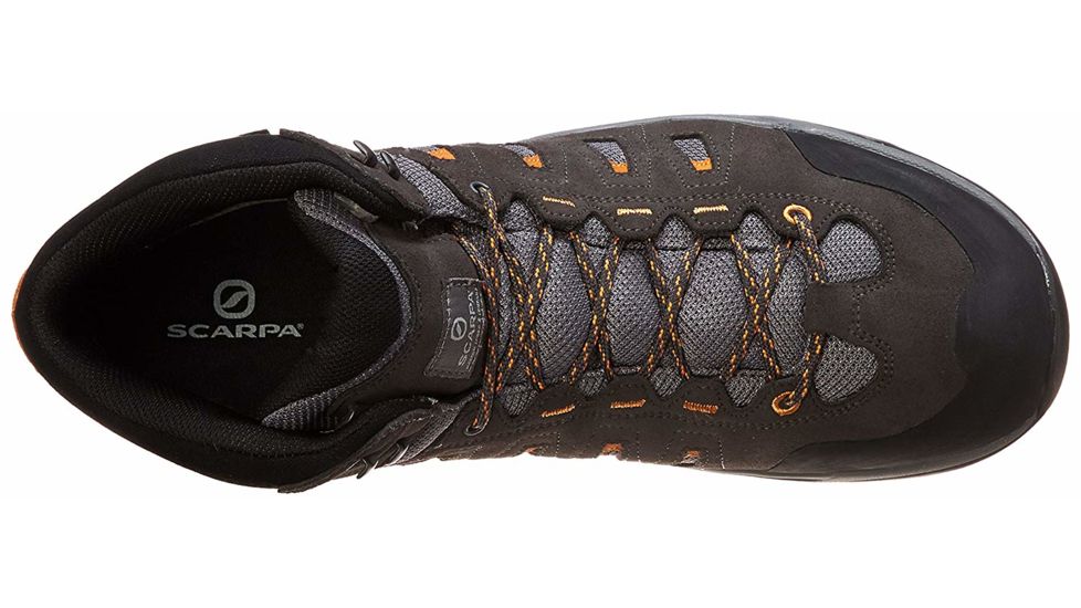 Scarpa Moraine Mid GTX Hiking Shoe - Mens, Smoke/Amber, 42.5, 63052/201-SmkAmb-42.5