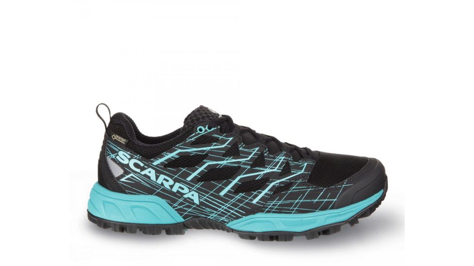 Scarpa Neutron 2 GTX Trail Running Shoes - Womens, Black/Ceramic, Medium, 37, 33036/202-BlkCer-37