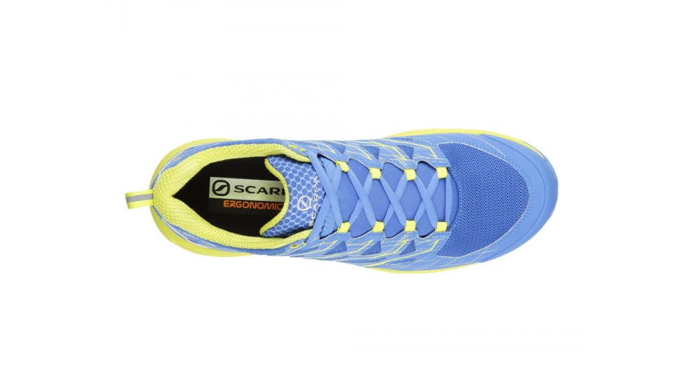Scarpa Neutron 2 Trail Running Shoes - Mens, Grecian Blue/Spring Green, Medium, 40, 33036/350-GbluSgrn-40