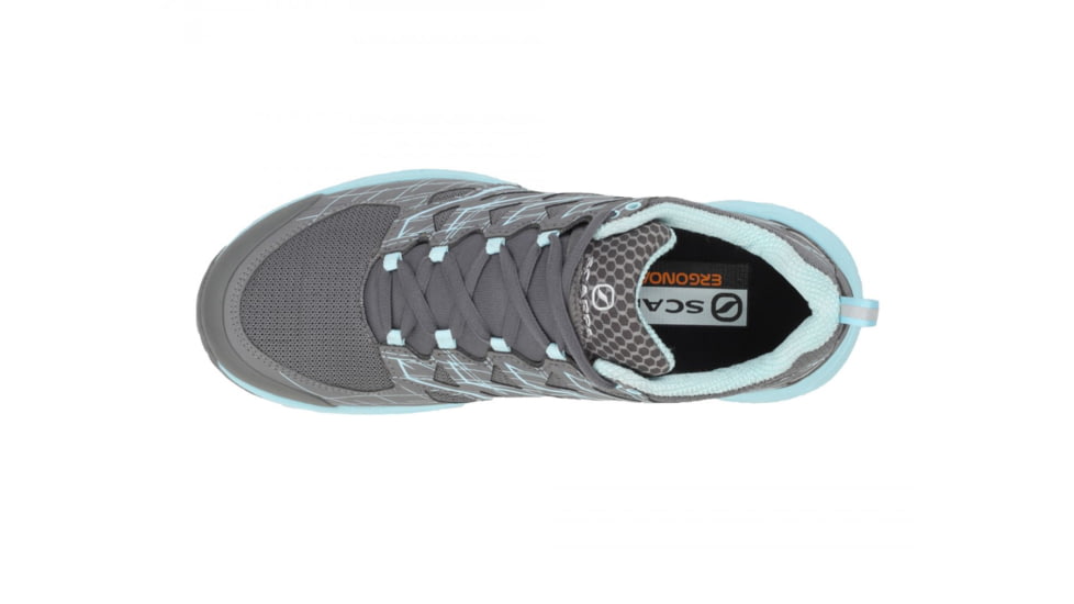 Scarpa Neutron 2 Trail Running Shoes - Womens, Grey/Blue Radiance, Medium, 37, 33036/352-GryBlurad-37