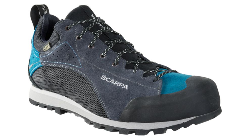 Scarpa Oxygen GTX Hiking Shoe - Men's-Black/Iron Grey-Medium-41.5