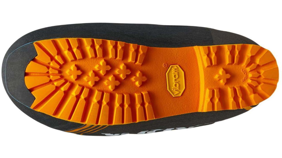 Scarpa Phantom 8000 Mountaineering Boots, Black/Bright Orange, 41, 87401/500-BlkBorg-41