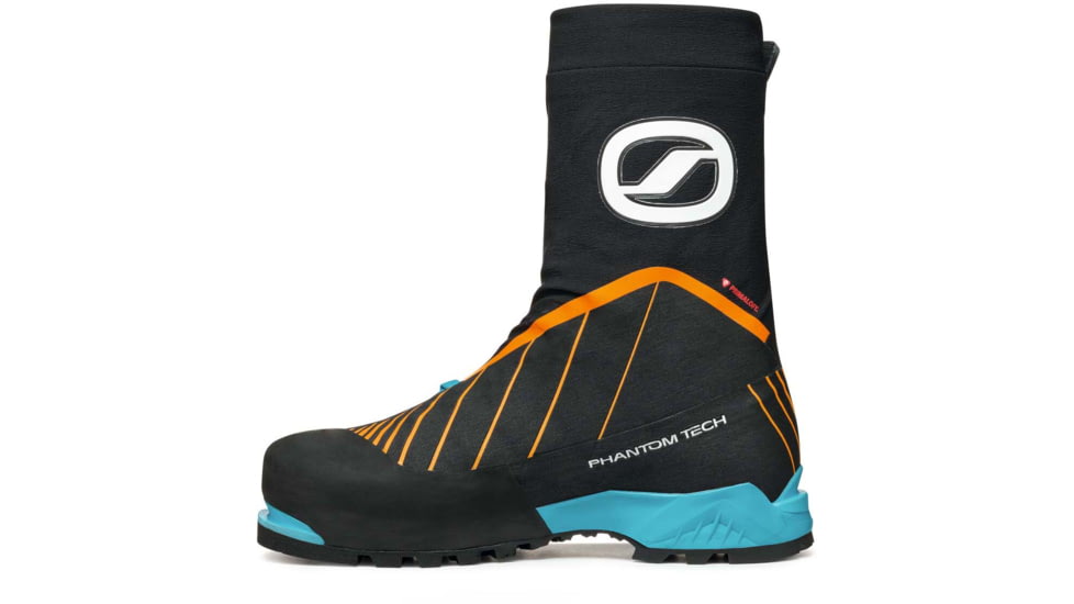Scarpa Phantom Tech HD Shoes, Black/Bright Orange, 45.5, 87426/210-BlkBorg-45.5