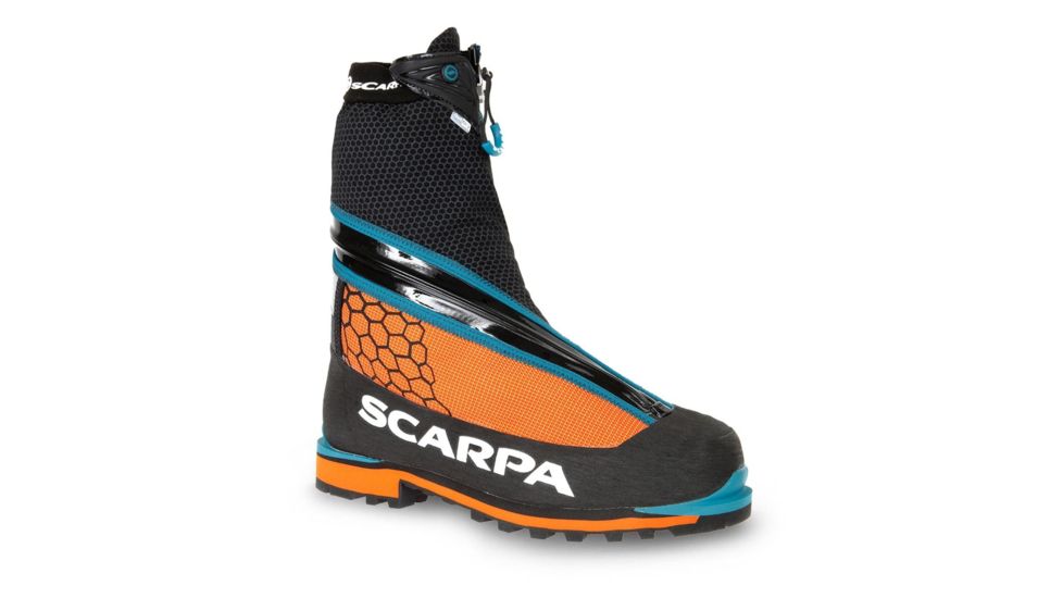 Scarpa Phantom Tech Mountaineering Boot, Black/Orange, 38, 87410/210-BlkOrg-38