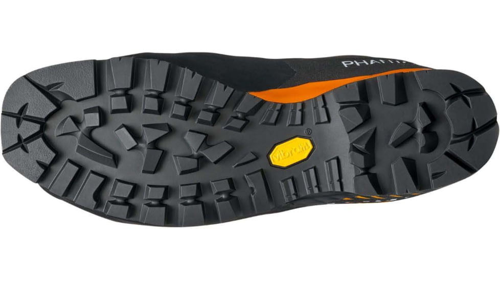 Scarpa Phantom Tech Mountaineering Shoes, Black/Bright Orange, 38.5, 87425/210-BlkBorg-38.5