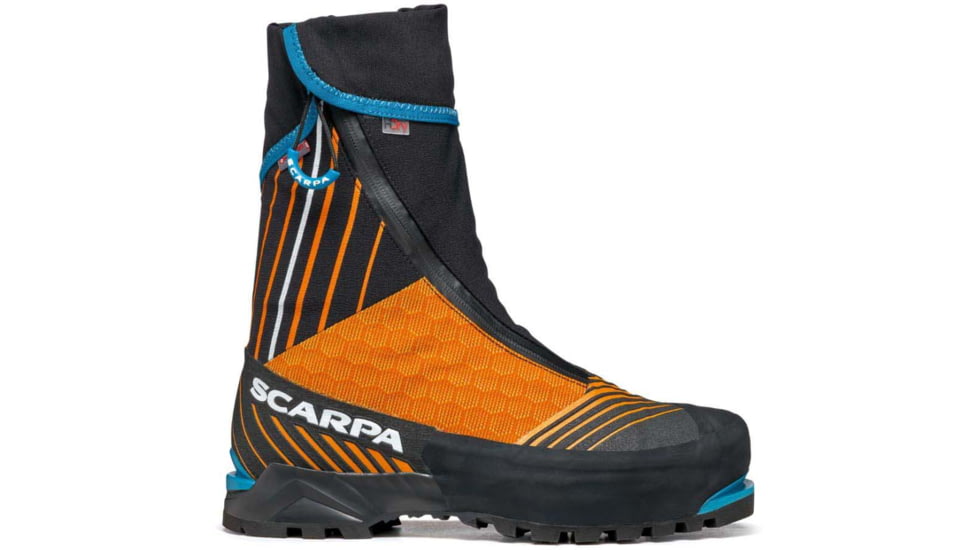 USED Scarpa Phantom Tech Mountaineering Shoes, Black/Bright Orange, 44.5, 87425/210-BlkBorg-44.5, EDEMO1