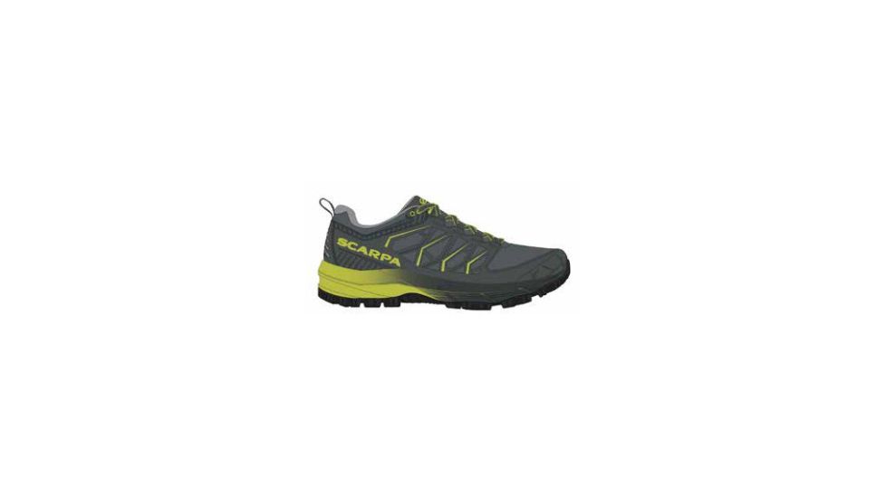 Scarpa Proton XT Trail Running Shoes - Mens, Grey/Green Leaf, 45.5, 33038-351-GryGrnleaf-45.5