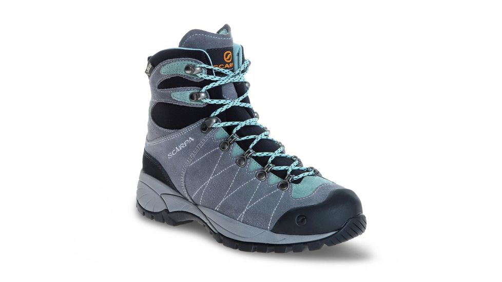 Scarpa R-Evolution GTX Backpacking Boot - Womens, Smoke/Jade, 37, 60266/202-SmkJad-37
