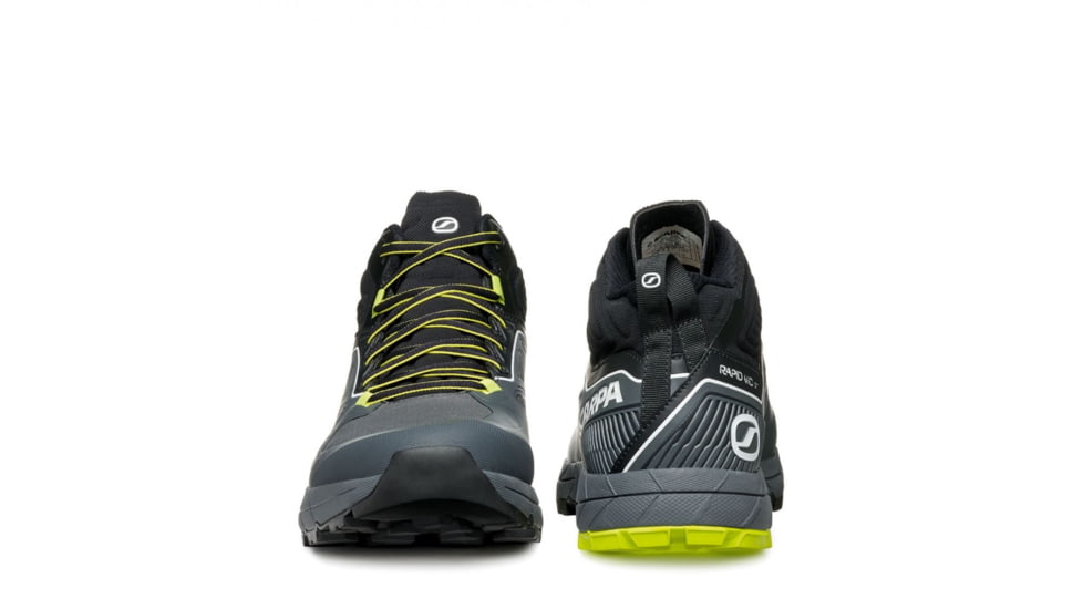 Scarpa Rapid Mid GTX Shoes - Mens, Anthracite/Acid Lime, 44.5, 72694/200-AntAlim-44.5
