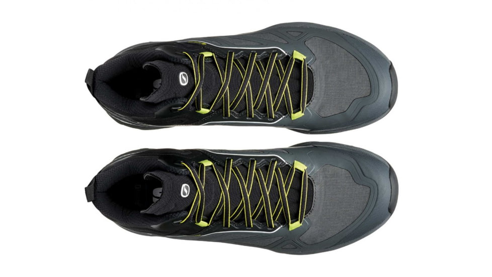 Scarpa Rapid Mid GTX Shoes - Mens, Anthracite/Acid Lime, 44.5, 72694/200-AntAlim-44.5