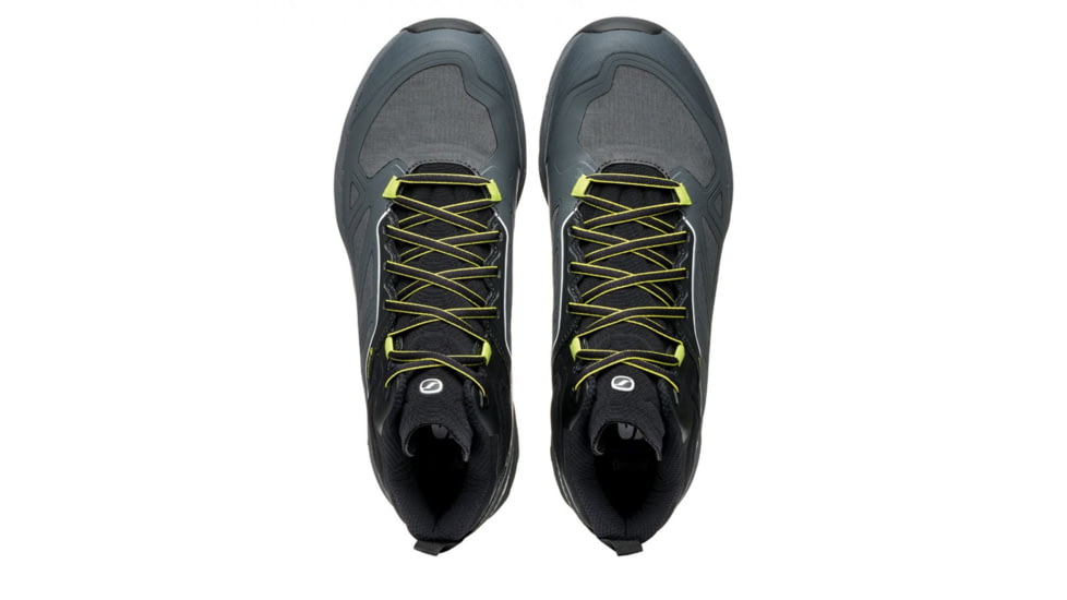 Scarpa Rapid Mid GTX Shoes - Mens, Anthracite/Acid Lime, 44.5, 72694/200-AntAlim-44.5