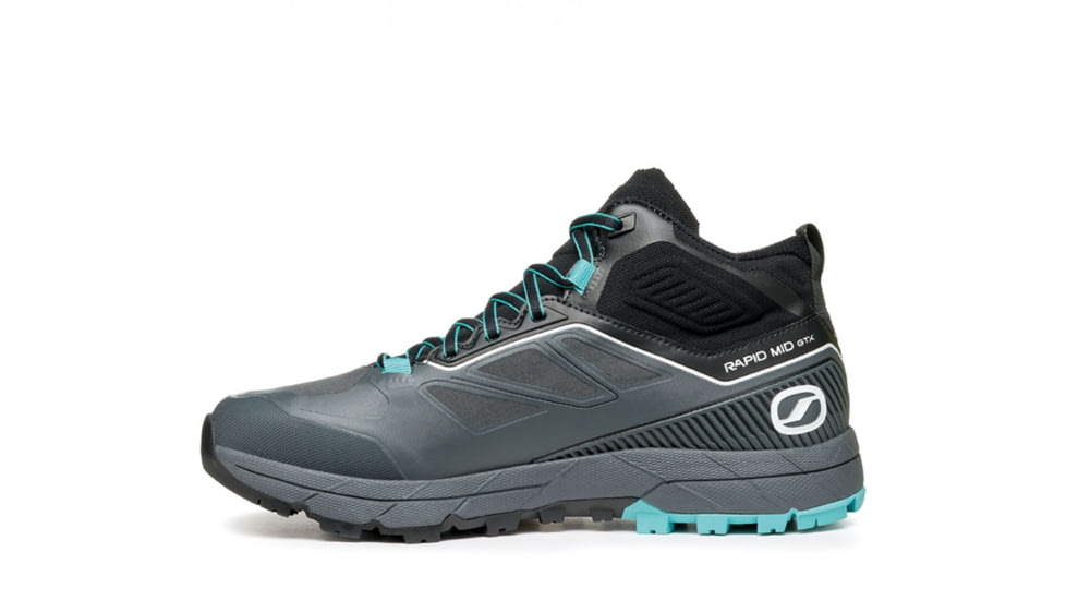 Scarpa Rapid Mid GTX Shoes - Womens, Anthracite/Turquoise, 41, 72694/202-AntTurq-41
