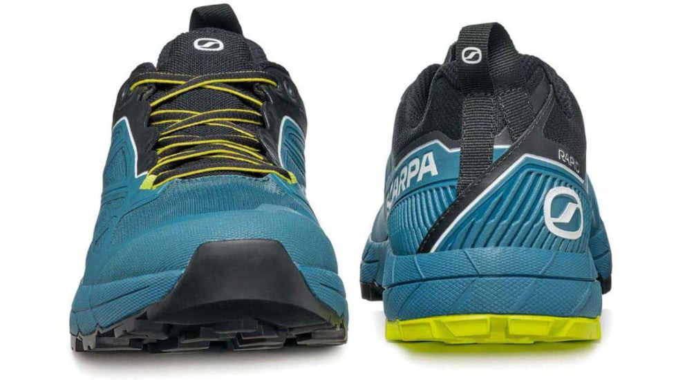 Scarpa Rapid Trail Running Shoes - Mens, Blue/Acid Lime, 44.5, 72701/350-BluAlim-44.5