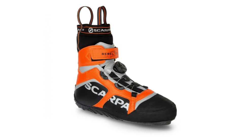 Scarpa Rebel Ice Mountaineering Boots - Mens, Black/Orange, Medium, 37, 70900/000-BlkOrg-37