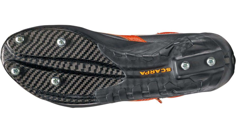 Scarpa Rebel Ice Mountaineering Boots - Mens, Black/Orange, Medium, 38, 70900/000-BlkOrg-38