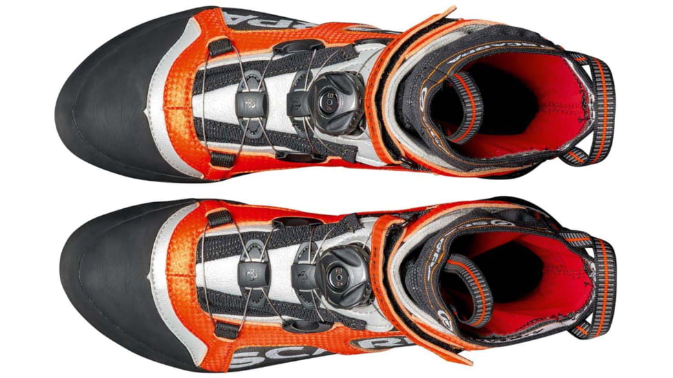Scarpa Rebel Ice Mountaineering Boots - Mens, Black/Orange, Medium, 38, 70900/000-BlkOrg-38