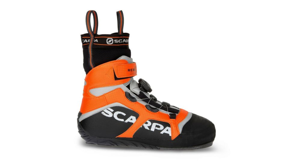 Scarpa Rebel Ice Mountaineering Boots - Mens, Black/Orange, Medium, 37, 70900/000-BlkOrg-37