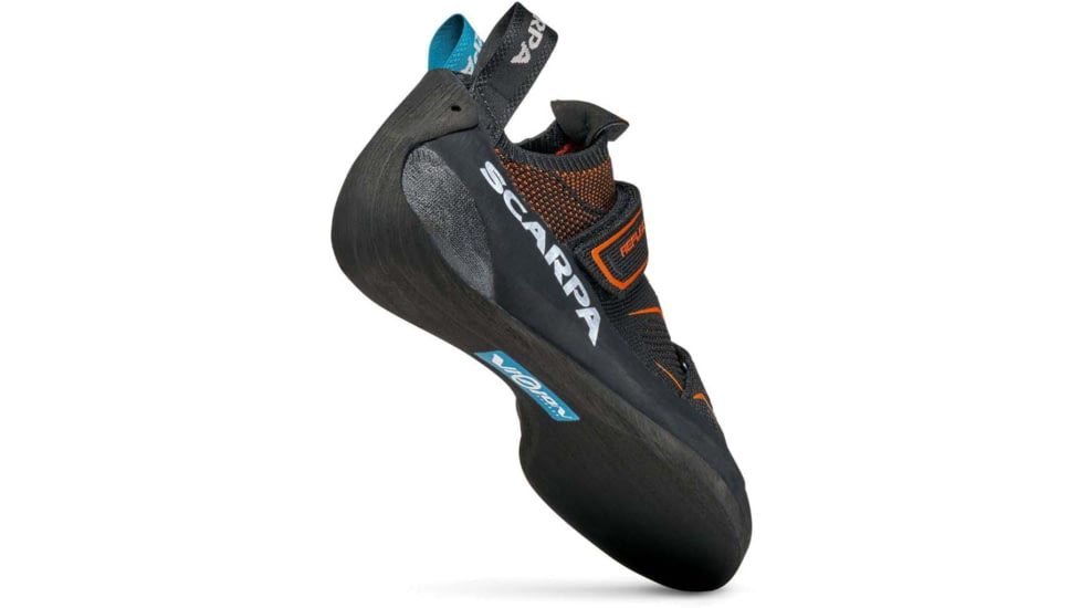 Scarpa Reflex V Climbing Shoes - Mens, Black/Flame, 41.5, 70067/000-BlkFla-41.5