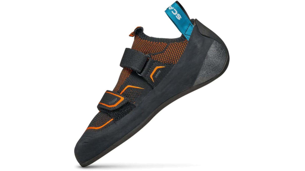 Scarpa Reflex V Climbing Shoes - Mens, Black/Flame, 41.5, 70067/000-BlkFla-41.5
