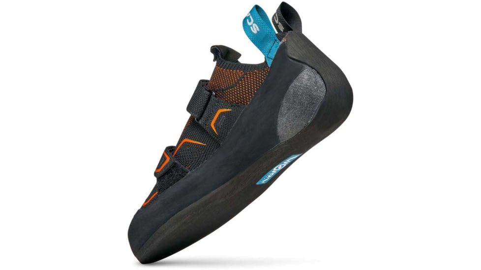 Scarpa Reflex V Climbing Shoes - Mens, Black/Flame, 41.5, 70067/000-BlkFla-41.5