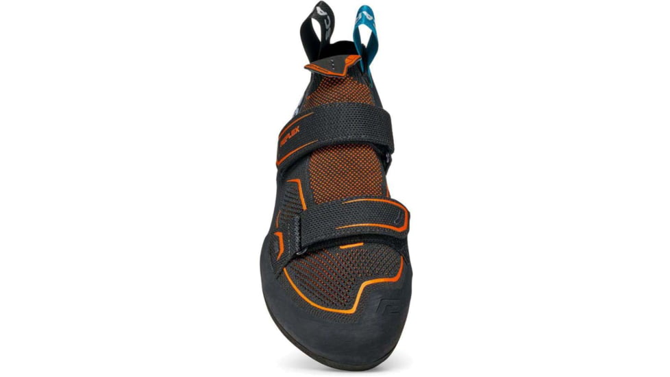 Scarpa Reflex V Climbing Shoes - Mens, Black/Flame, 41.5, 70067/000-BlkFla-41.5