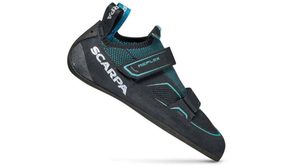 Scarpa Reflex V Climbing Shoes - Women's, Black/Ceramic, 36.5, 70067/002-BlkCer-36.5