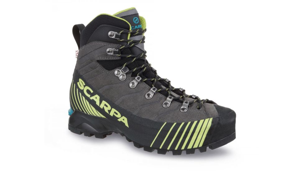 Scarpa Ribelle HD Mountaineering Shoes, Titanium/Lime, 43, 71087/250.2-TitLim-43