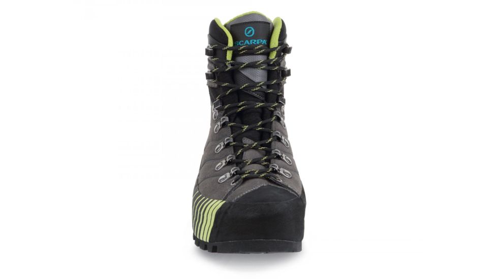 Scarpa Ribelle HD Mountaineering Boots - Mens, Titanium/Lime, Medium, 43, 71085/250.4-TitLim-43