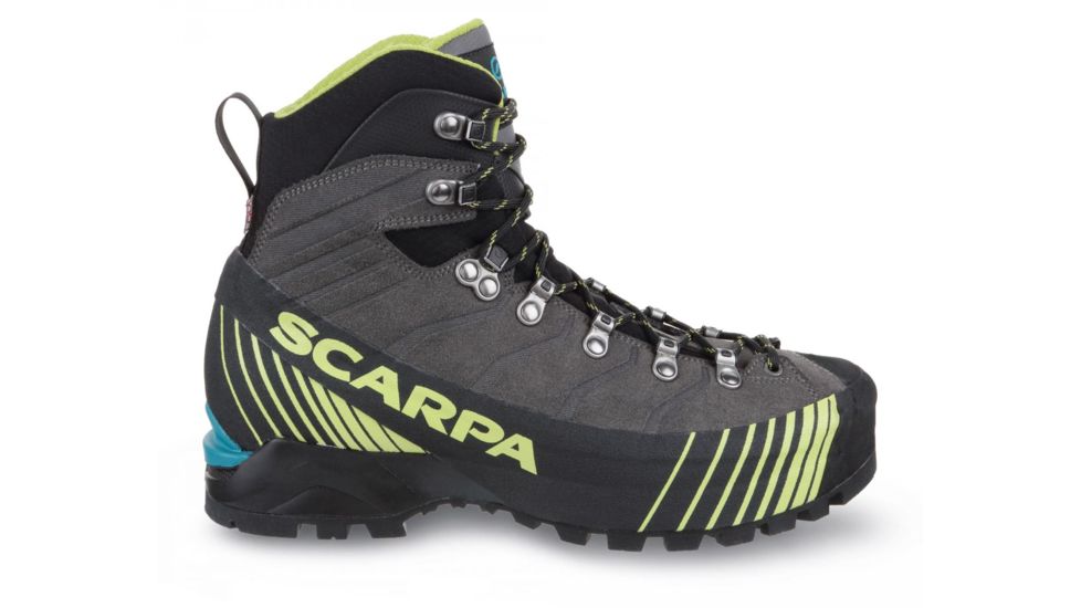 Scarpa Ribelle HD Mountaineering Boots - Mens, Titanium/Lime, Medium, 43, 71085/250.4-TitLim-43