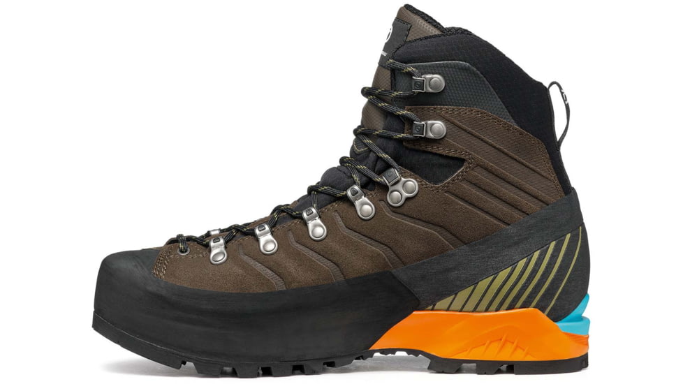 Scarpa Ribelle HD Mountaineering Shoes - Mens, Cocoa/Moss, 48, 71088/250-CocMoss-48