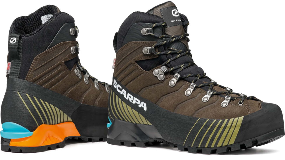 Scarpa Ribelle HD Mountaineering Shoes - Mens, Cocoa/Moss, 48, 71088/250-CocMoss-48