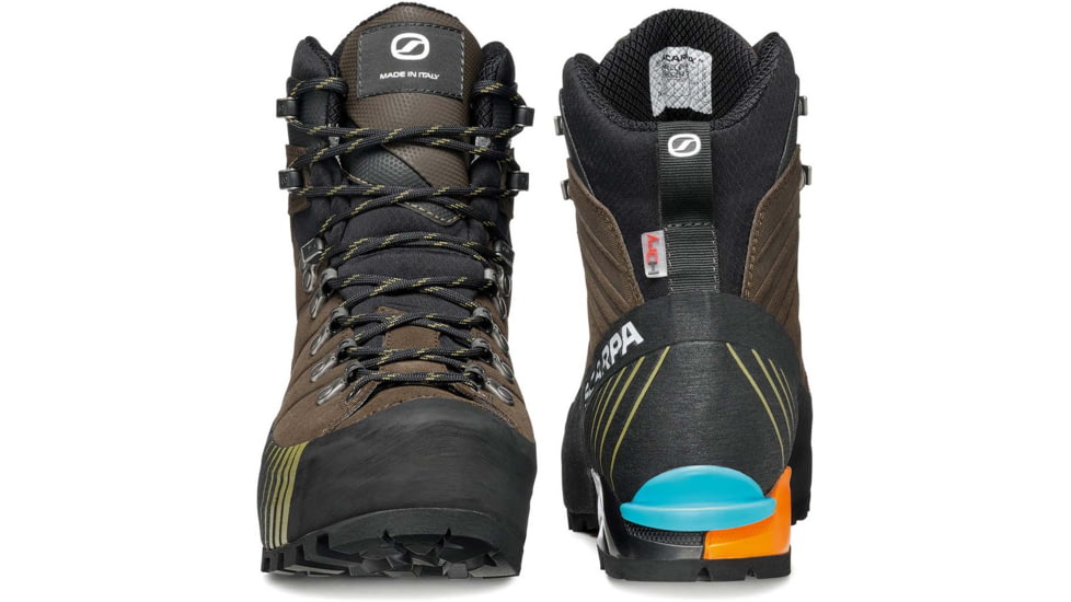 Scarpa Ribelle HD Mountaineering Shoes - Mens, Cocoa/Moss, 48, 71088/250-CocMoss-48