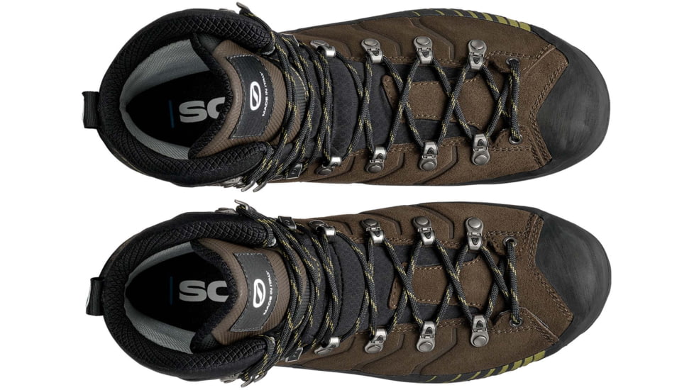 Scarpa Ribelle HD Mountaineering Shoes - Mens, Cocoa/Moss, 48, 71088/250-CocMoss-48