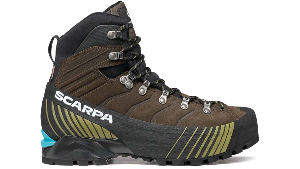 Scarpa Ribelle HD Mountaineering Shoes - Men's, Cocoa/Moss, 45.5, 71088/250-CocMoss-45.5