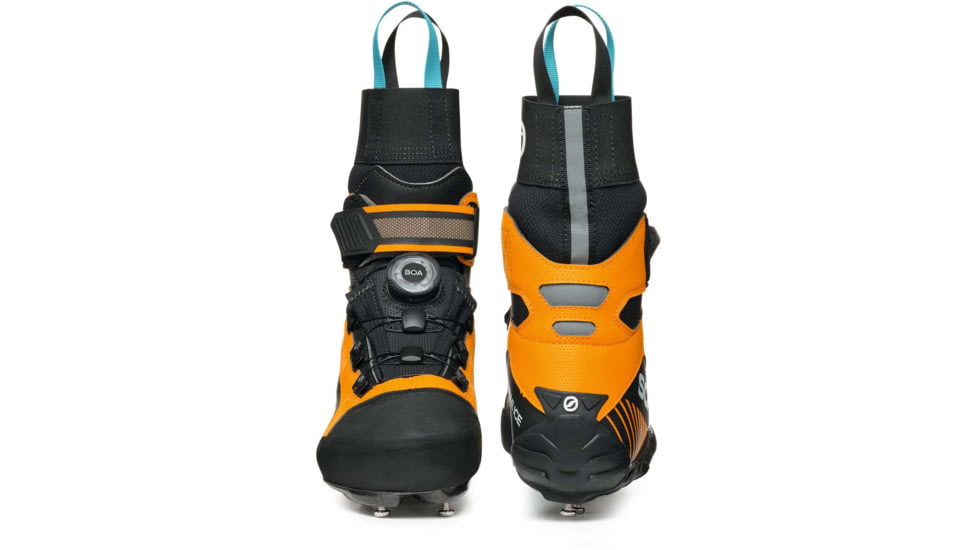 Scarpa Ribelle Ice Boots, Black/Bright Orange, 38, 71095/000-BlkBorg-38